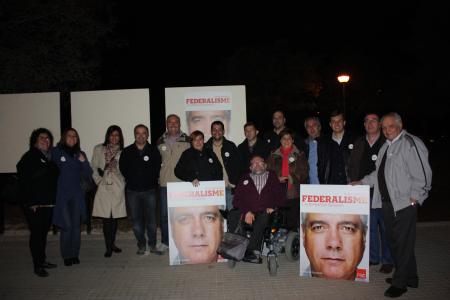 Militants del PSC es troben per iniciar la campanya electoral -Imatge 1-