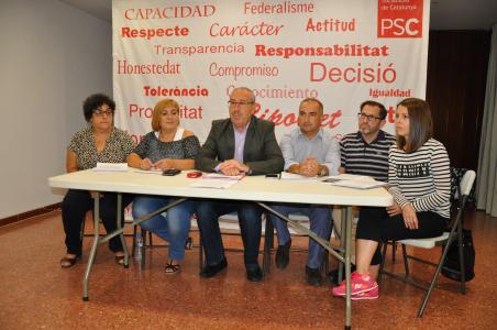 El PSC valora els 100 dies del govern com a "poc dialogant, contradictori i èticament reprovable" -Imatge 1-