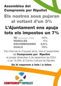 El CpR es mobilitza contra les noves ordenances -Imatge 1-