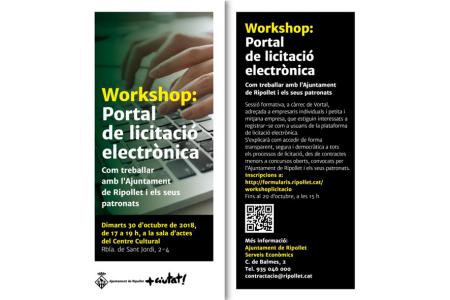 L'Ajuntament posa en marxa la Plataforma de licitació electrònica  -Imatge 1-