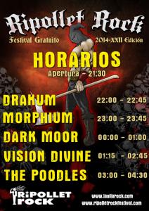 FM'14: Cartell internacional i variat al Ripollet Rock Festival d'enguany -Imatge 1-