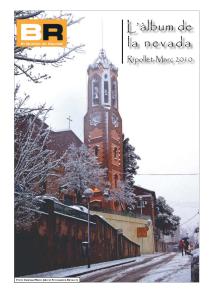 Butllet� n�mero 159 (Abril 2010) - L'�lbum de la nevada -Imatge 1-