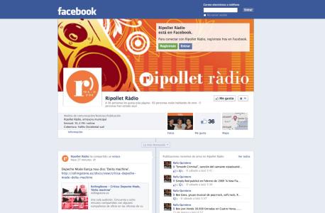 Ripollet Ràdio posa en marxa la seva pàgina a Facebook -Imatge 1-