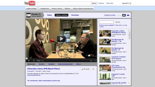 El canal de Youtube Ripollet TV arriba a les 25 produccions -Imatge 1-