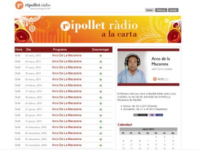 Ripollet Ràdio a la carta ja supera els 1.000 programes per descarregar -Imatge 1-