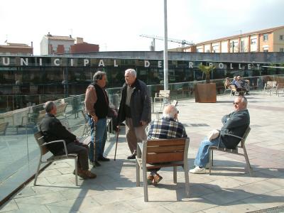 Comencen les obres de la segona fase de l'entorn de la plaça de Pere Quart -Imatge 1-