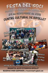 Acció Fotogràfica Ripollet celebra la Festa del Soci -Imatge 1-