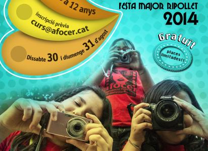 Per als petits amants de la fotografia. Apunta't al curs de fotografia de Festa Major -Imatge 1-