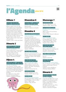 Agenda de juliol de 2019 -Imatge 1-
