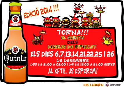 Arriben les festes nadalenques i amb elles el Quinto dels Diables de Ripollet  -Imatge 1-