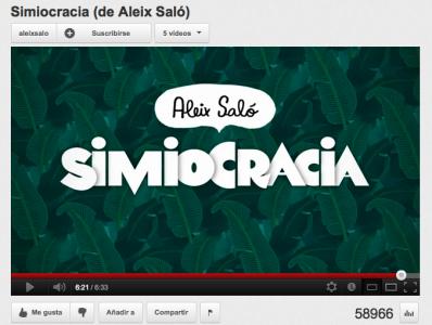 Aleix Saló torna a triomfar a les xarxes socials amb el seu nou llibre, <i>Simiocràcia</i> -Imatge 1-