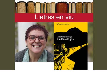 Anna Villalonga visita el Club de Lectura de la Biblioteca  -Imatge 1-