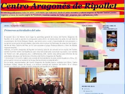 El Centro Aragons de Ripollet estrena blog i canal a YouTube -Imatge 1-