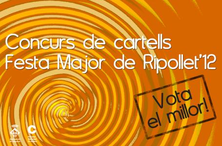 Votació popular del cartell de la Festa Major de Ripollet 2012Data límit: 24 de maig a les 19 h -Imatge 1-
