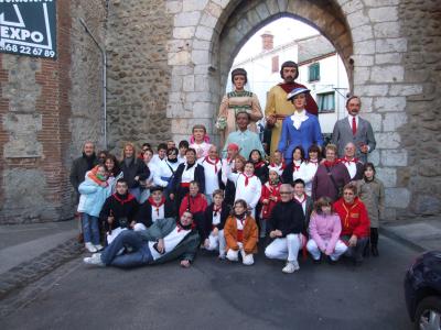 Els Gegants de Ripollet visiten Elna -Imatge 1-