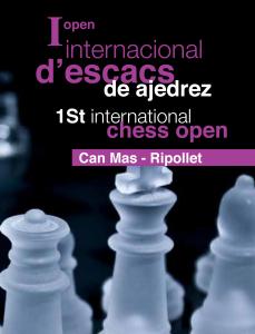 Se celebra el 1r Open d'Escacs de Ripollet -Imatge 1-