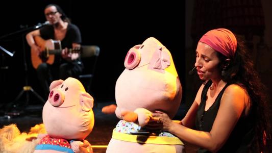 Arrenca la programació d'espectacles familiars <i>Petit Mercat Vell</i> -Imatge 1-