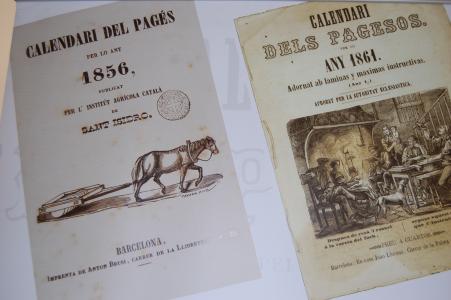 Exposició al Centre Cultural sobre el Calendari dels Pagesos -Imatge 1-