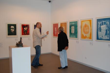 S'inaugura l'exposició Arranz-Bravo al Centre Cultural -Imatge 1-