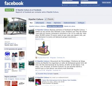 El Facebook de Ripollet Cultura arriba a les 30.000 visites  -Imatge 1-