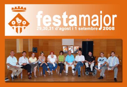 Es presenta el programa de Festa Major 2008 amb nous espais al carrer -Imatge 1-