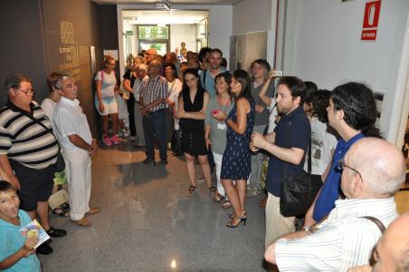 S'inaugura la mostra sobre el pintor Andreu Solà al CIP Molí d'en Rata #FMripollet16 -Imatge 1-