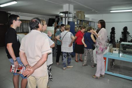 El Molí d'en Rata obre al públic per primer cop la sala de reserva i el magatzem -Imatge 1-