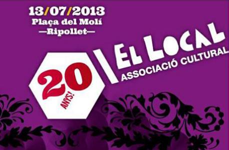 El Local celebra el 20è aniversari amb una festa a la plaça del Molí -Imatge 1-