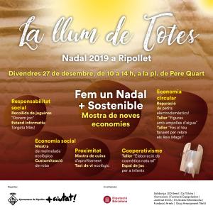 Fem un Nadal + sostenible, mostra de noves economies i tallers de reaprofitament -Imatge 1-
