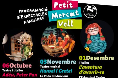 Arrenca la programació d'espectacles familiar Petit Mercat Vell -Imatge 1-