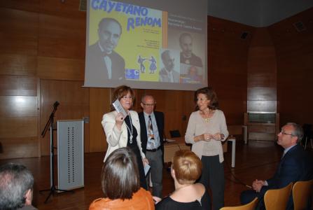 Emotiu homenatge a Gaietà Renom amb motiu del centenari del seu naixement  -Imatge 1-