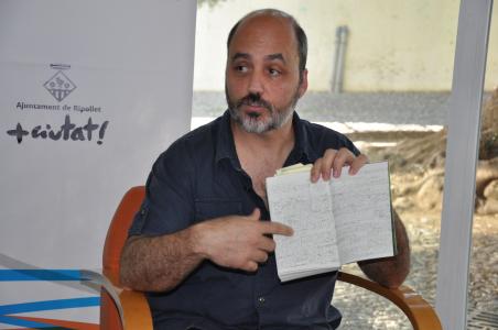 j.l. badal torna a Ripollet per presentar "Les coses que realment han vist aquests ulls inexistents" -Imatge 1-