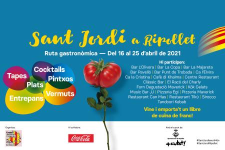 La Ruta Gastronòmica "Celebrem Sant Jordi" arrenca amb una vintena de locals -Imatge 1-