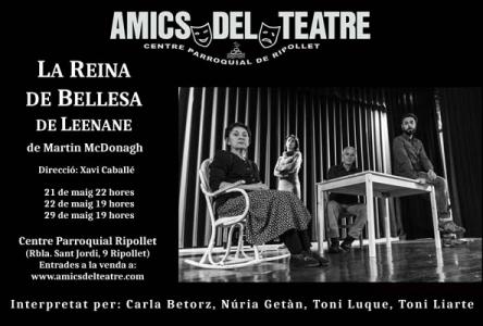 L'entitat Amics del Teatre representa 'La Reina de la Bellesa de Leenane' -Imatge 1-