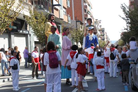 Sol radiant i molta calor a la Trobada de Gegants -Imatge 1-