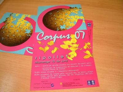 Ripollet es prepara per la celebració del Corpus 2007 -Imatge 1-