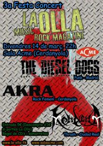 <i>La Olla Music Rock Magazine</i> celebra el tercer aniversari amb un concert -Imatge 1-