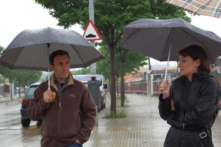 Novament la pluja impedeix realitzar les visites guiades al jaciment dels Pinetons -Imatge 1-