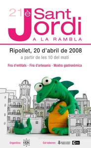 20 d'abril, Sant Jordi a la Rambla -Imatge 1-