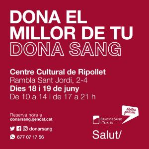 Campanya de donaci de sang -Imatge 1-