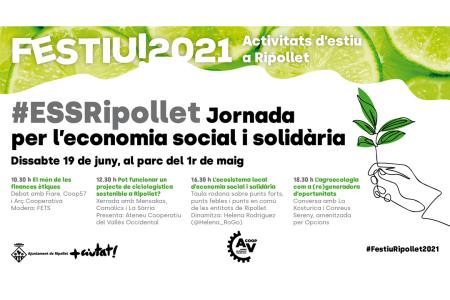 Jornada per l'economia social i solidria dins el Festiu Ripollet -Imatge 1-