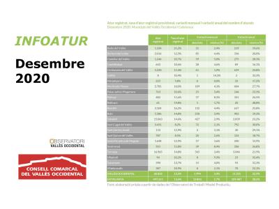 Ripollet tanca el 2020 amb un 16,2% d'atur, 132 aturats més -Imatge 1-