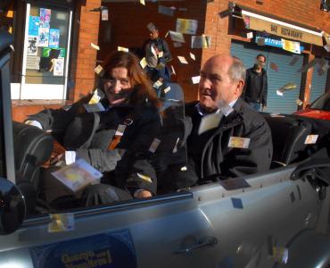 Jornada de compres de la guanyadora dels 3.000 euros de la UBR -Imatge 1-