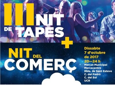 La 3a Nit de Tapes i Nit del Comerç tornen al Mercat Municipal i als carrers del centre  -Imatge 1-