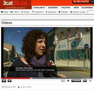 El Patronat Municipal d'Ocupació apareix en un reportatge de TV3 -Imatge 1-