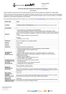 Oferta 1 persona docent de perruqueria -Imatge 1-