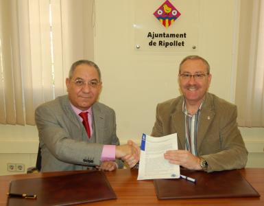 L'Ajuntament signa un conveni amb la Fundació Laboral de la Construcció -Imatge 1-