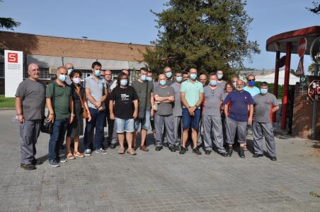 El PSC dona suport als treballadors de Sintermetal -Imatge 1-