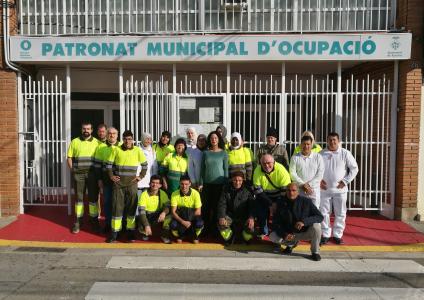 Contractades 22 persones en atur per a tasques de manteniment i sostenibilitat a Ripollet -Imatge 1-
