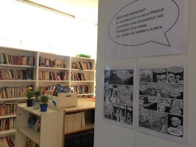 L'INS Lluís Companys inaugura aquest Sant Jordi la biblioteca i sala d'estudi Andreu Solà -Imatge 1-